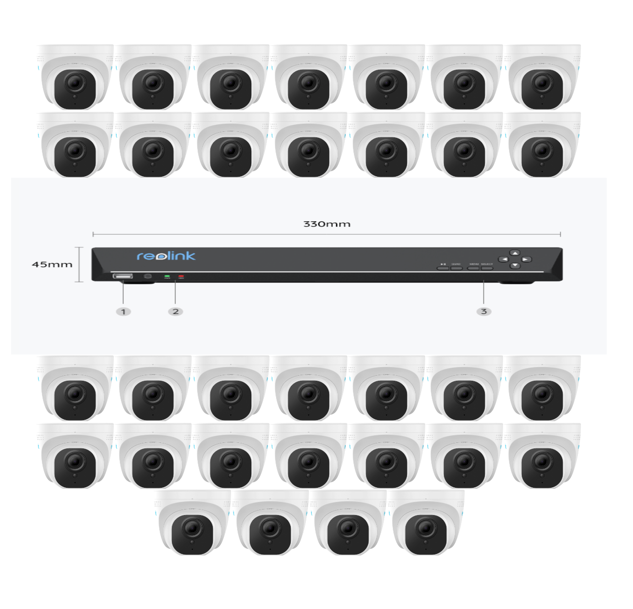 32 channel cctv 2024 system